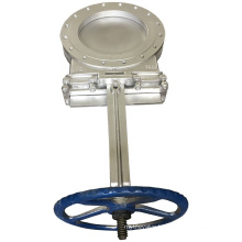 DN50 Small Scale Ceramic Abrasion Resistant Knife Gate Valve For Paper Pulp